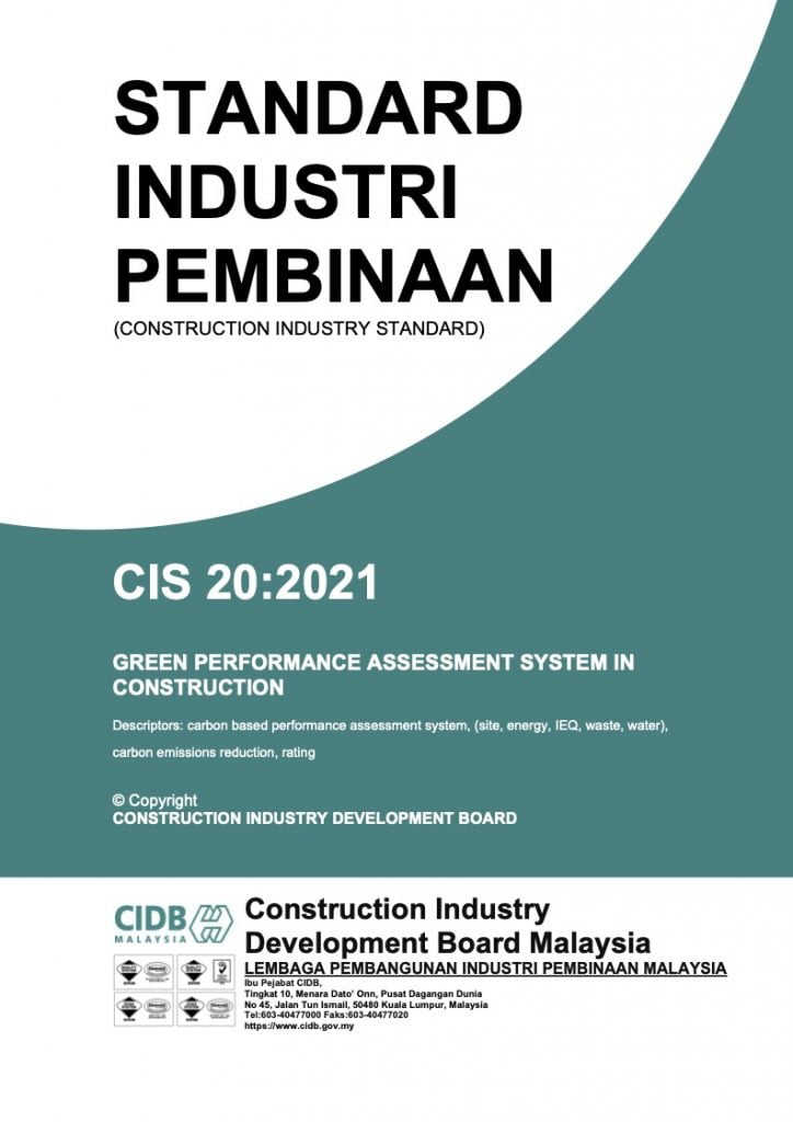 Construction Industry Standard CIS - CIDB HQ