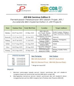 JKR BIM Seminar Edition 2 | CIDB HQ