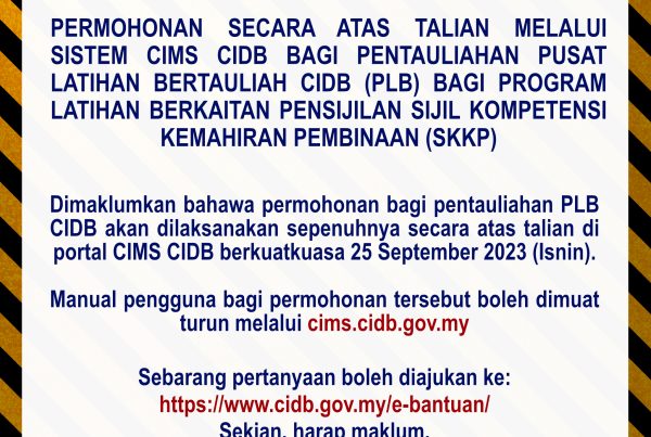 Perintah Lembaga Pembangunan Industri Pembinaan Malaysia (Pengenaan ...