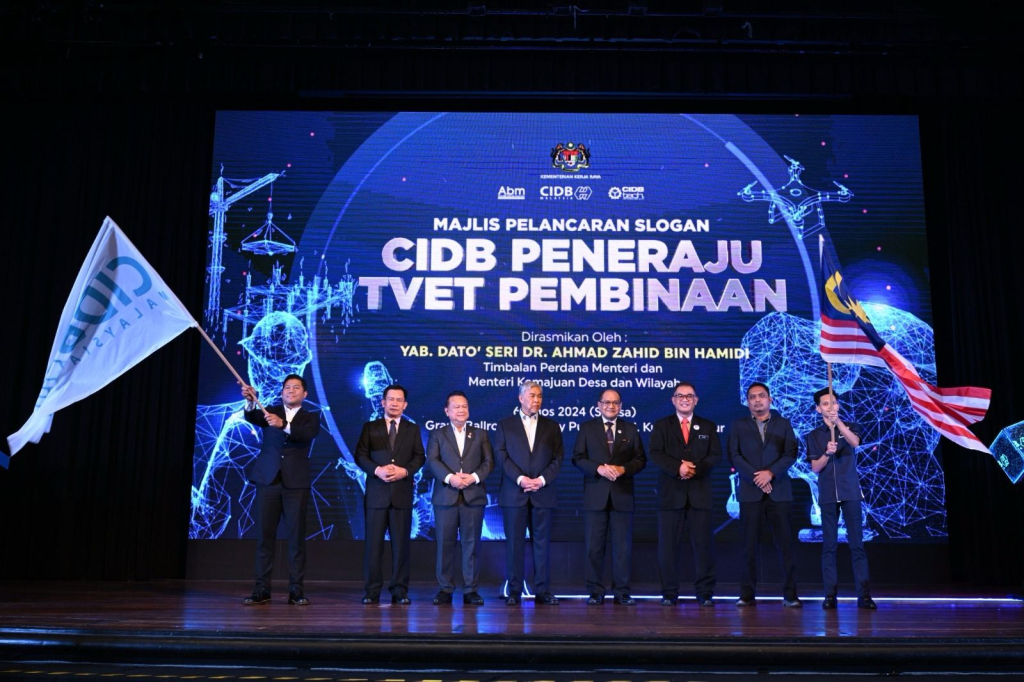 CIDB Malaysia melancarkan slogan “CIDB Peneraju TVET Pembinaan” | CIDB HQ