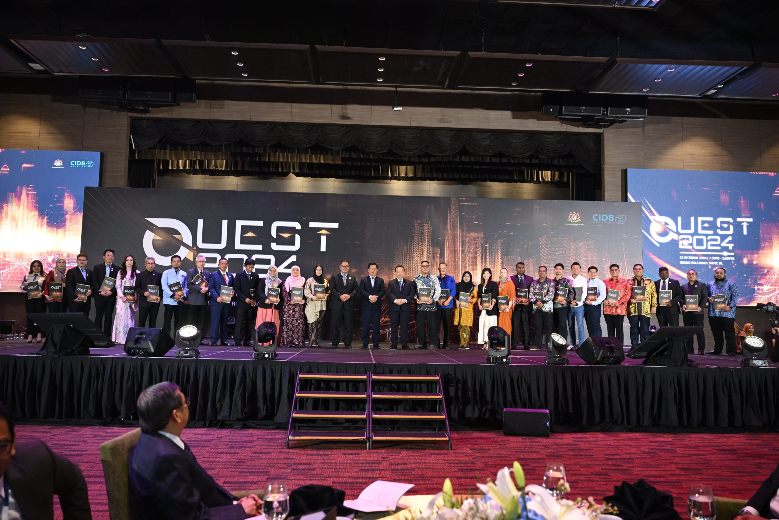 CIDB Celebrates Construction Industry's Achievement with QUEST 2024