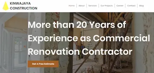 KINWAJAYA: Pioneering Excellence in Commercial Renovation